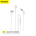 Awei PC-7 หูฟังอินเอียร์สเตอริโอ 3.5 มม.
