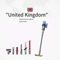 Dyson V15 Detect - Pembersih Udara Tanpa Kabel, Kapasiti 0.76L, Warna Emas