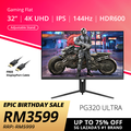 PRISM+ PG320 Ultra 32" 4K IPS 144Hz Monitor Gaming
