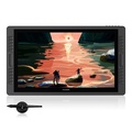 Huion Kamvas Pro 22 จอแสดงผลสำหรับวาดภาพ 21.5 นิ้ว IPS พร้อมปากกาไร้แบตเตอรี่