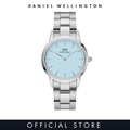 Daniel Wellington ICONIC LINK 40mm Quartz Watch - Blue Dial, Stainless Steel Strap