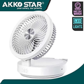 Quạt Điện Để Bàn Akko 53920 - Kích thước 1200x400x400mm, Màu Đen