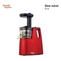 Russell Taylors SJ-6 Slow Juicer - 500ml Kapasiti, 150W Kuasa, Pemisah Perah & Tepu, Reka Bentuk Hemat Ruang