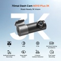 70mai M310 Dash Cam 2K QHD, 130° FOV, Night Vision, Voice Control, 24H Parking Guard