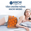 Thảm Chườm Nóng Kachi MK363 - 60x30cm, Vải Microplush, Công Suất 75W, Bảo Hành 18 Tháng