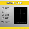 Bếp từ đơn âm MIFA VA11 - Công suất 3000W, Kích thước 285x355mm, Malaysia