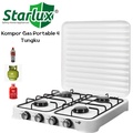 Starlux SGS-6004 Kompor Gas Portable 4 Tungku