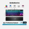 SteelSeries Apex 7 TKL คีย์บอร์ดเกมมิ่งแมคคานิคอล Tenkeyless (TKL) สีขาว/แดง