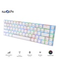 IWACHI IK5 คีย์บอร์ดไฟ RGB Mechanical Keyboard Blue Switch Full-size 104 ปุ่ม