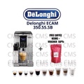 Mesin Kopi Espresso Otomatis DeLonghi Dinamica ECAM 350.55 Silver Black