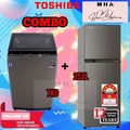 Toshiba GR-A28MS 252L 2-Door Inverter Refrigerator - Dark Silver