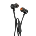 JBL Tune 290 Wired Headphone - In-ear, Pure Bass, 3.5mm Connector, Black/Gold/White