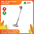 Máy hút bụi không dây dạng cán Philips FC6723/01 - Trắng, 800 Pa, Pin Lithium-ion 18V, Bộ lọc EPA 10