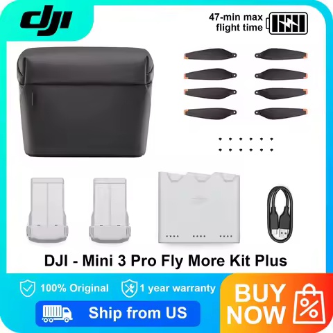 DJI Mini 3 Drone - 48MP Camera, 38-Minute Flight Time, 10km Transmission Range