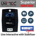 unitec Superior 1000VA เครื่องสำรองไฟฟ้า (UPS)