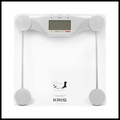 Kris Timbangan Badan Digital Personal 180 kg Transparan - Krisbow Eb9460