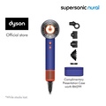 Dyson Supersonic Nural™ Hair Dryer - Ceramic Pink/Rose Gold, 1600W, 4 Suhu, 3 Kelajuan, Teknologi Ion Negatif, Sensor Suhu Automatik