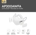 LG AP300AWFA Wearable Air Purifier - Masker Pembersih Udara Portabel Berwarna Putih