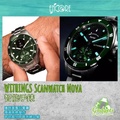 Withings ScanWatch NOVA 混合智能潛水錶 42mm 藍色陶瓷圈不鏽鋼錶殼