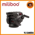 miliboo MYT801 Fluid Head with 75mm Flat Base, Load 8Kg - Tripod Kepala Cucuran untuk Perekaman Video Profesional