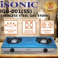 ISONIC IGB-001 Dapur Gas Stainless Steel 710mm x 370mm x 85mm, Kegunaan Rumah