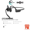 Aftershokz OpenComm C100 - Headset Tulang Konduksi Bluetooth Hitam