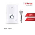 Rinnai ZEN เครื่องทำน้ำอุ่นไฟฟ้า 3500-4500 วัตต์ หม้อต้มทองแดง ติดผนัง