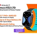 Kieslect KS2 Jam Tangan GPS 2.01 Inci AMOLED Space Silver Midnight Blue