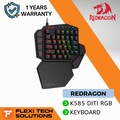 Redragon K585 DITI - Keyboard Mekanikal Gaming Satu Tangan