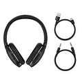 Tai nghe chụp tai không dây Baseus Encok D02 Pro - Đen/Trắng, 40mm Driver, Bluetooth 5.0, Hủy tiếng ồn chủ động