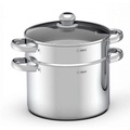 Nồi luộc gà Arber AN30L 13 lít kèm xửng hấp, đường kính 30cm