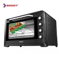 Lò nướng Sanaky VH-129S2D 120L - Đen, Kích thước lớn, Nướng đa năng