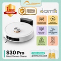 Deerma S30 Pro Robot Vacuum Cleaner Hitam 13000Pa Lidar