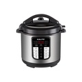 Nồi áp suất điện Kalite KPC6088, dung tích 6L, màu đen, đa chức năng nấu nhanh và an toàn