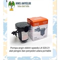 SPEEDS Pompa Angin Otomatis 020-21 untuk Kasur dan Perahu Karet