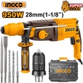 Máy khoan đục Ingco RGH9528 - 3 Chức năng, 950W, SDS Plus, 4kg