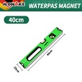 monake 40-60CM Waterpass Aluminium Magnetik