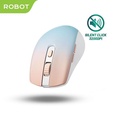 ROBOT M370 Wireless Mouse Gaming 6 Tombol Silent Optical 800-3200DPI Hijau