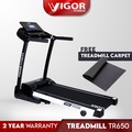Vigor Fitness TR650 Treadmill 4.0HP Cardio Exercise Jogging Running Machine