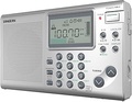 Sangean ATS-405 FM-Stereo/AM/Short Wave World Band Receiver, Silver