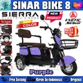 Pacific Exotic Sierra Sepeda Listrik Roda Tiga