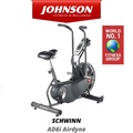 Schwinn Airdyne Basikal Senaman Udara - Keluli, 8 Tahap Rintangan, LCD Display, Hitam/Merah/Kelabu