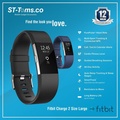 Fitbit Charge 2 - Pemantau Kesehatan dan Fitness Wristband