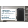 Máy giặt LG Inverter 20 kg TV2520DV7J - Lồng đứng, AI DD, Đen