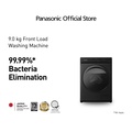 Panasonic NA-V90FA1BPH 9kg Front Load Fully Automatic Washing Machine - Black