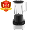 Máy xay đa năng 3 cối Toshiba BL-70PS1PV, dung lượng 1.5L, màu trắng đen