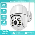 Hamrol 4MP PTZ WiFi Camera Kamera CCTV Outdoor Tahan Air dengan Audio Dua Arah dan Deteksi Gerakan