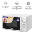 Lò vi sóng có nướng BlueStone MOB-7741 25 lít, màu xám