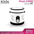 BOLDe Super Cook Eco 0.6L Rice Cooker - Memasak Nasi Lebih Mudah dan Praktis