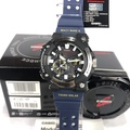 Casio GWF-A1000-1A2 Master of G Frogman Jam Tangan Diving Analog untuk Pria - Hitam, 53.3mm, Stainless Steel & Carbon